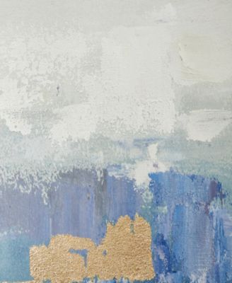 Canvas Abstract Framed Wall Art with Gold-Tone Frame, 71" x 2" x 31"