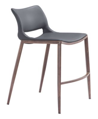 41" Stainless Steel, Polyurethane Ace Bar Chair