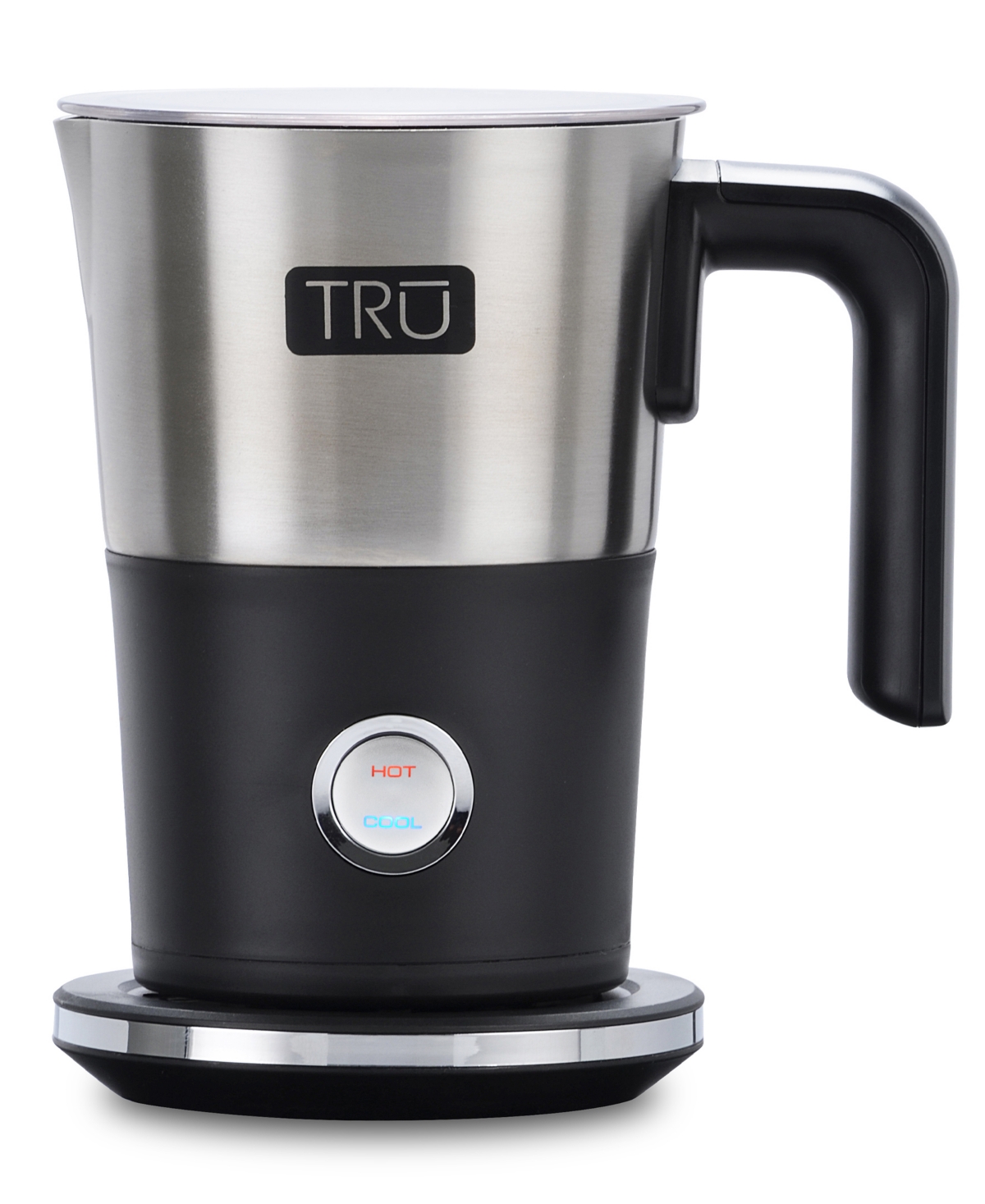Tru Electric Milk Frother In Silver