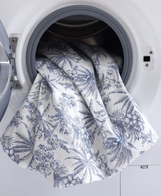 Pen And Ink Cotton 3 Piece Duvet Cover Set, Full/Queen