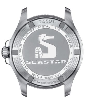 Women's Swiss Seastar 1000 Stainless Steel Bracelet Watch 36mm
