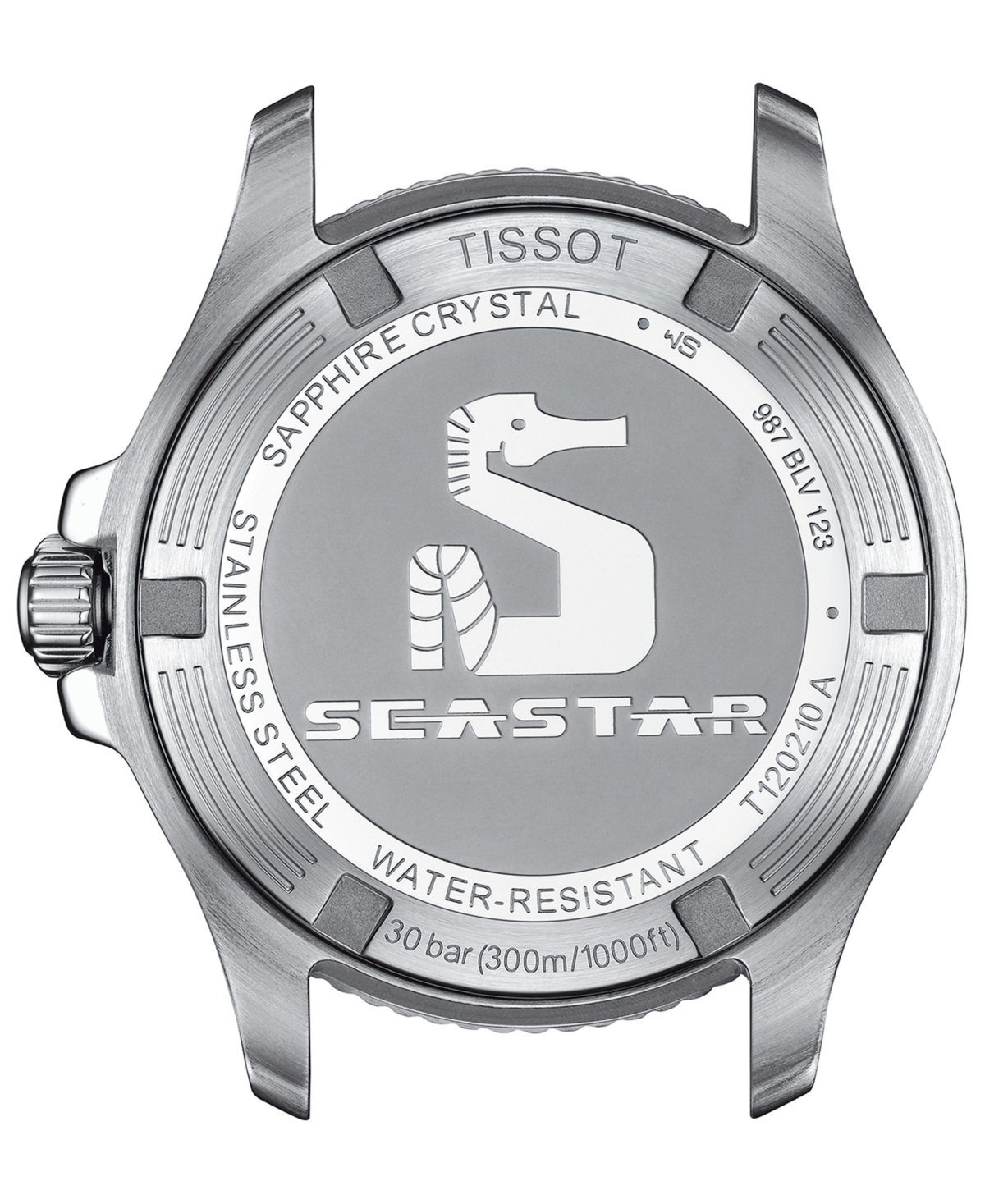 Shop Tissot Women's Swiss Seastar 1000 Stainless Steel Bracelet Watch 36mm In No Color