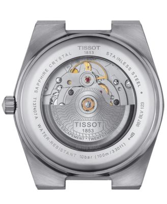 Men's Swiss Automatic PRX Black Rubber Strap Watch 40mm