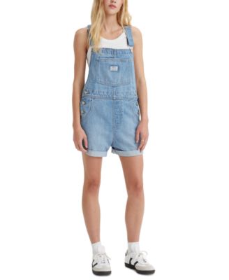 Levi's - Women's Vintage-Style Cotton Denim Shortalls
