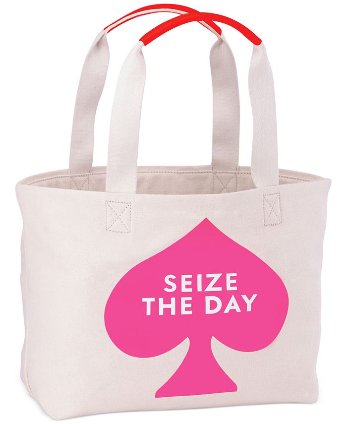 kate spade new york CLOSEOUT! Seize The Day Canvas Tote & Reviews - Macy's