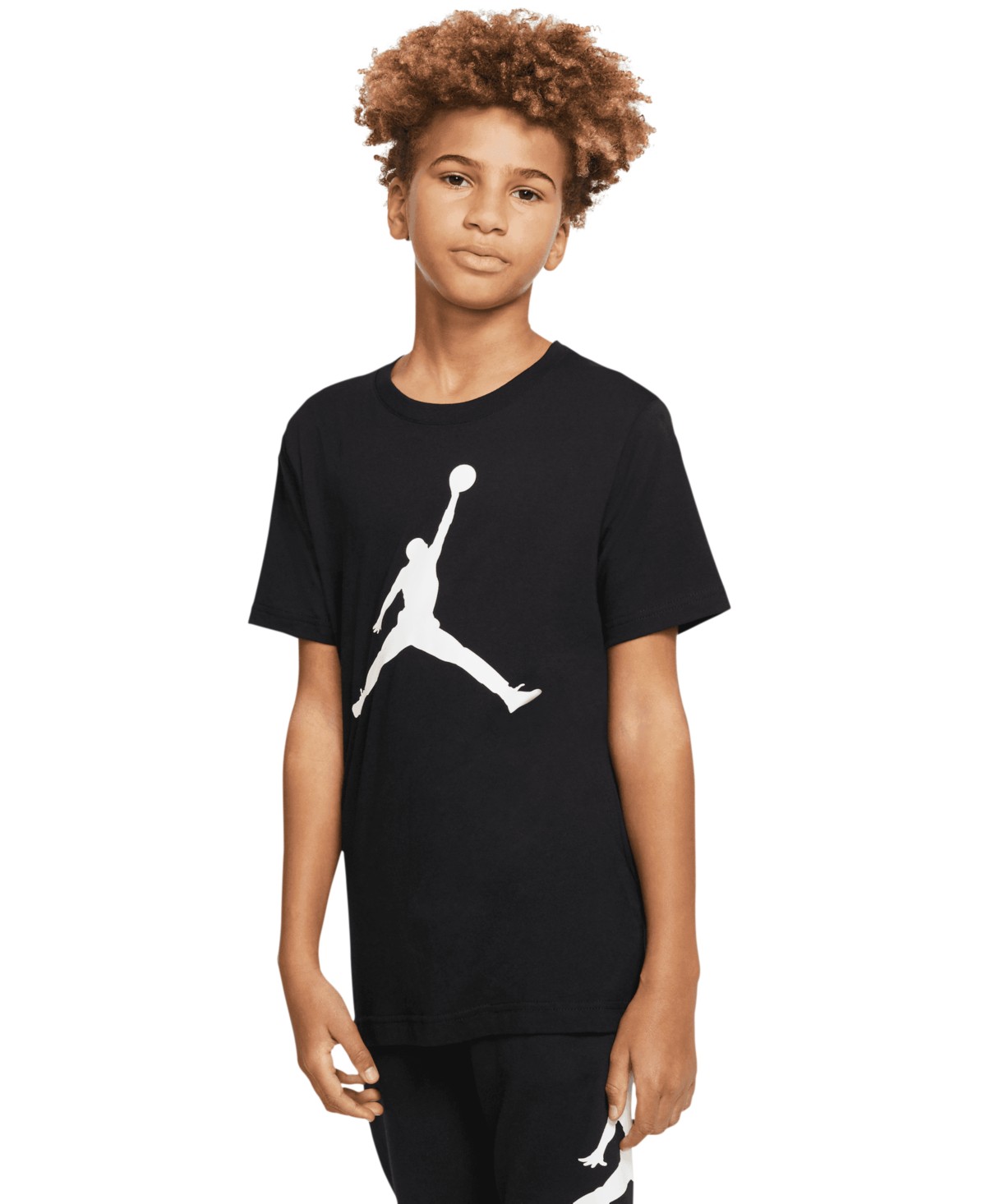 Детская футболка Jordan Jumpman Logo с принтом — фото 1