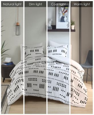 Lucy Clip Jacquard Comforter Set