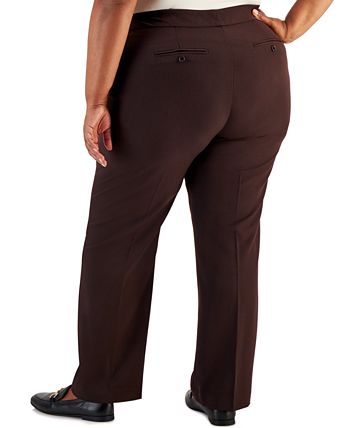 JM Collection Straight-Leg Pants, Created for Macy's - Macy's