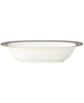 Infinity Blue Oval Vegetable Bowl 24 Oz