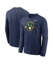 Milwaukee Brewers Nike Powder Blue City Connect Pregame Therma