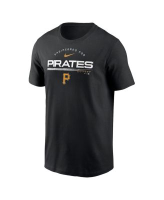 Men's Black Pittsburgh Pirates Team Engineered Performance T-shirt