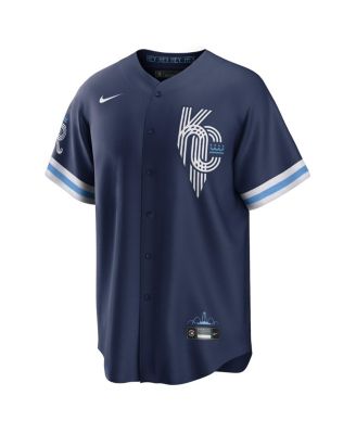 Men's Bobby Witt Jr. Navy Kansas City Royals City Connect Replica Player Jersey