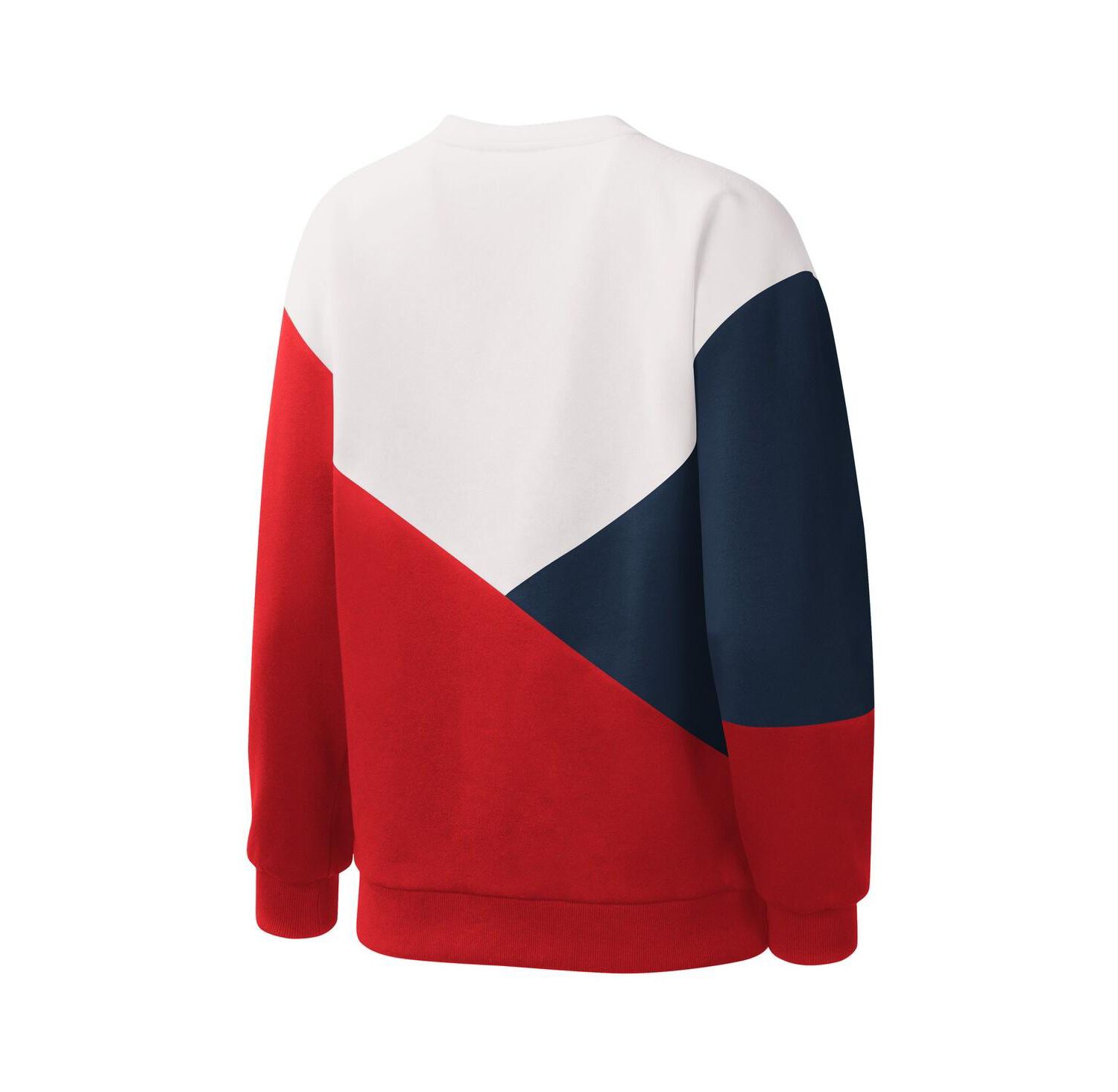 Women's White, Red St. Louis Cardinals Shutout Pullover Sweatshirt