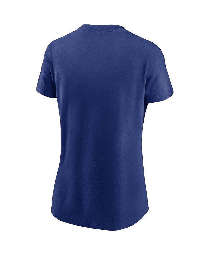 Nike Women's Royal Los Angeles Dodgers Wordmark T-shirt - Macy's