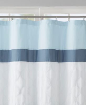 Shawnee Embroidered Shower Curtain, 72" x 72"