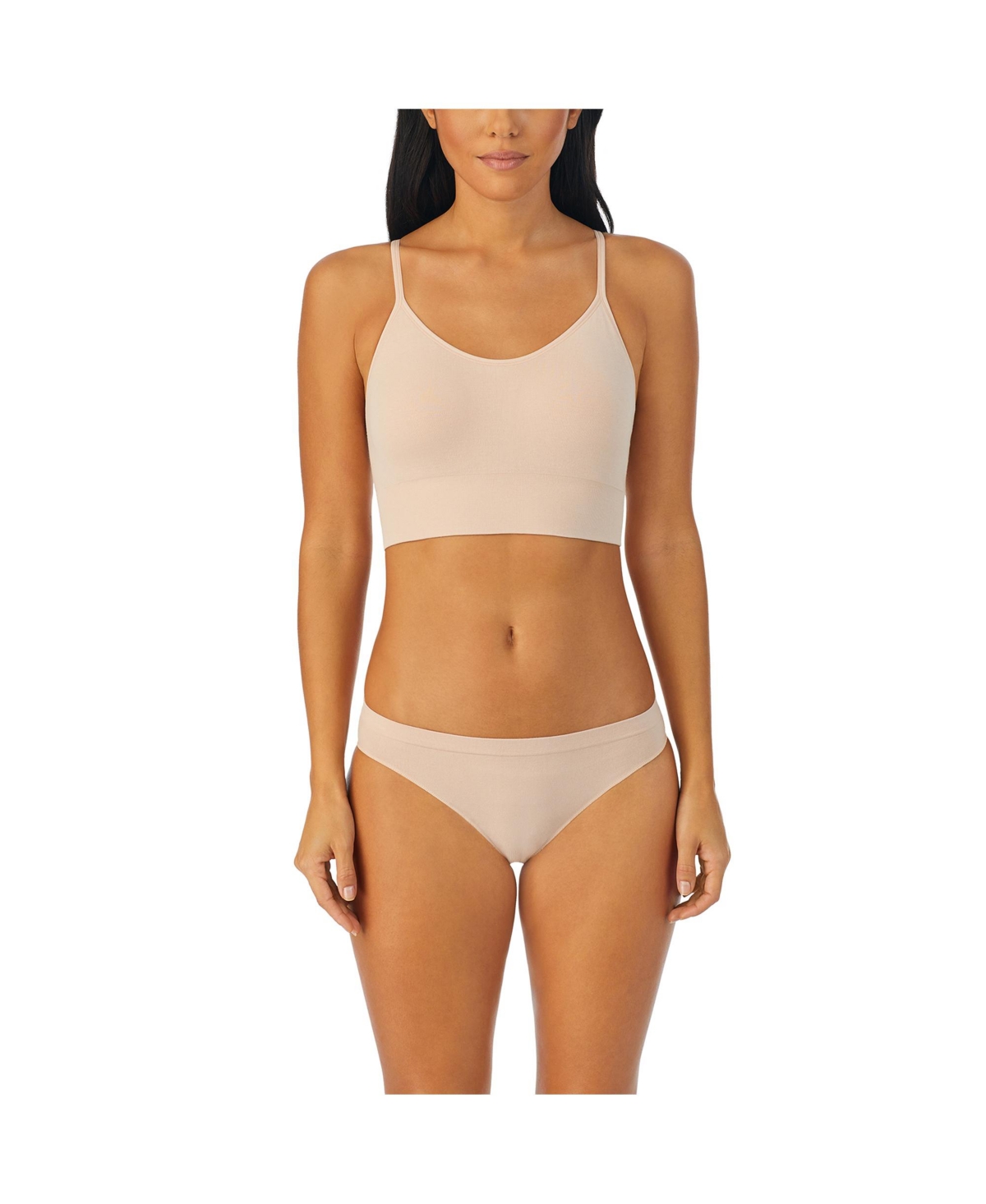 On Gossamer Women's Cabana Cotton Seamless Longline Bralette