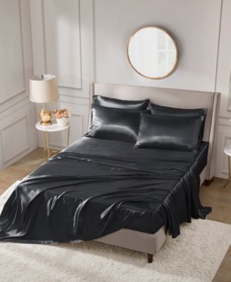 Satin Luxury 6-Pc. Sheet Set, Full