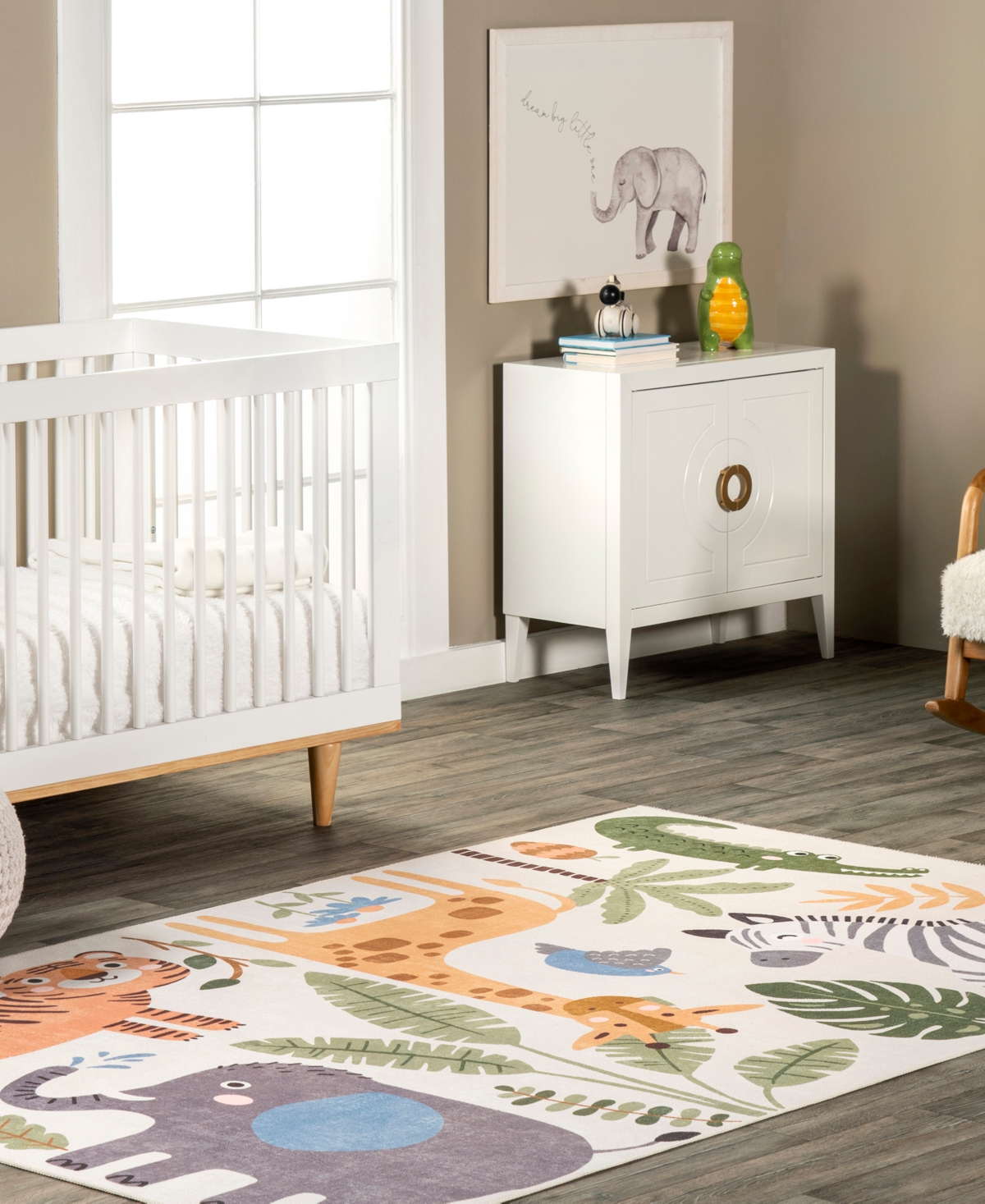 nuLoom Revel Felipa Safari Washable Kids Area Rug