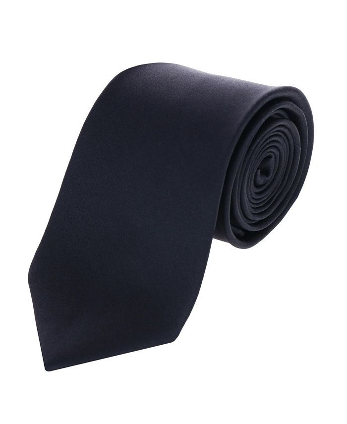 TRAFALGAR Men's Sutton Solid Color Silk Brace Necktie and Pocket Square ...