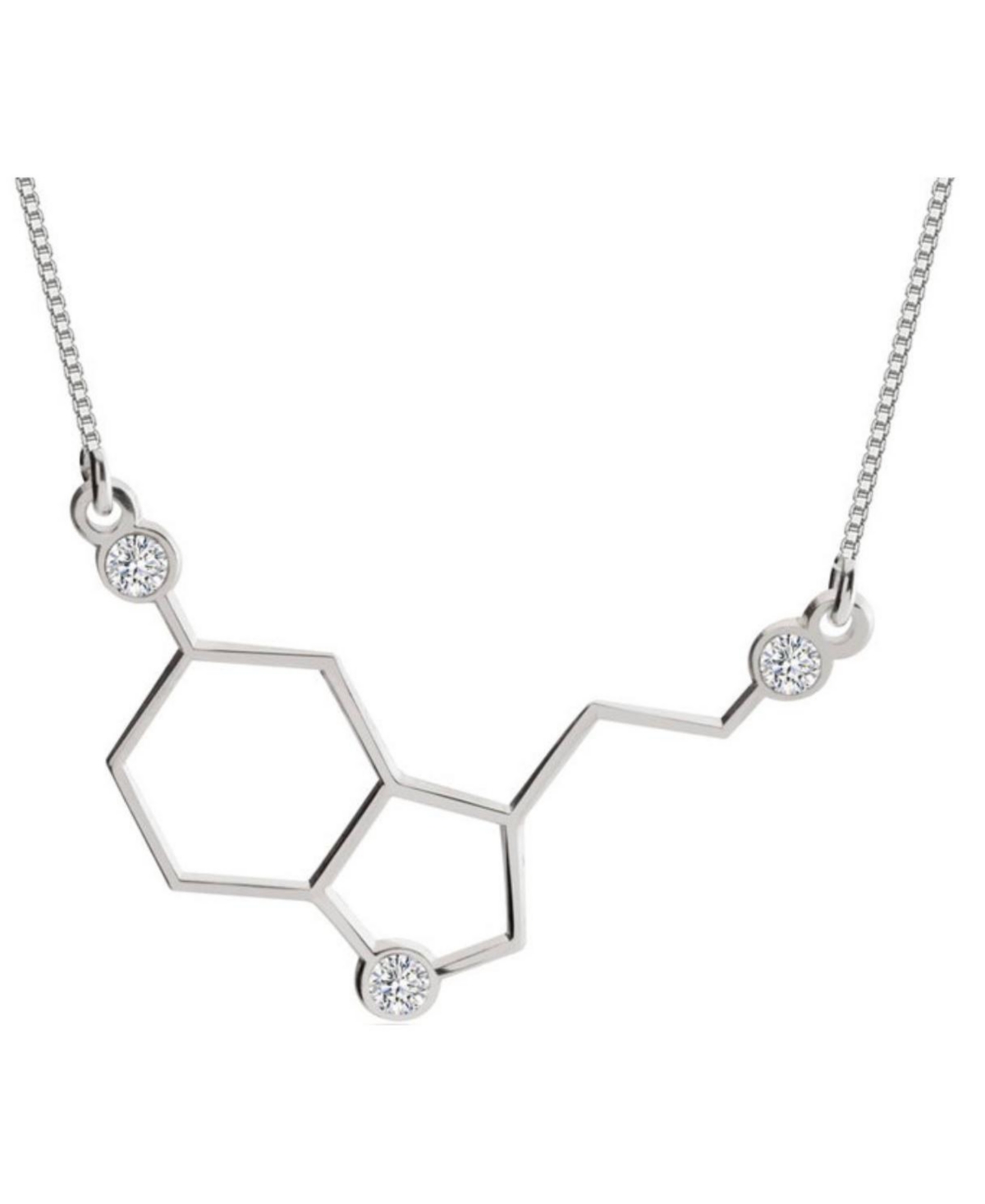 Serotonin Necklace - Silver