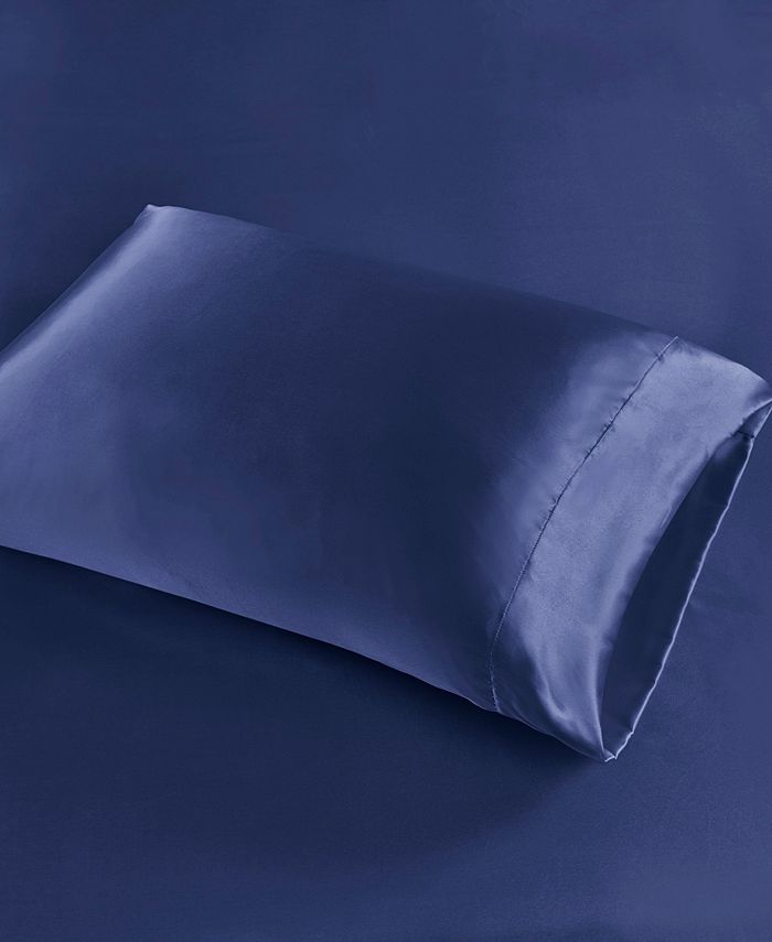 Madison Park Essentials Satin 6Pc. Sheet Set, Full & Reviews Home