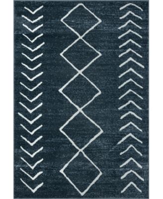 Lr Home Carl Calgr82281 Area Rug In Blue