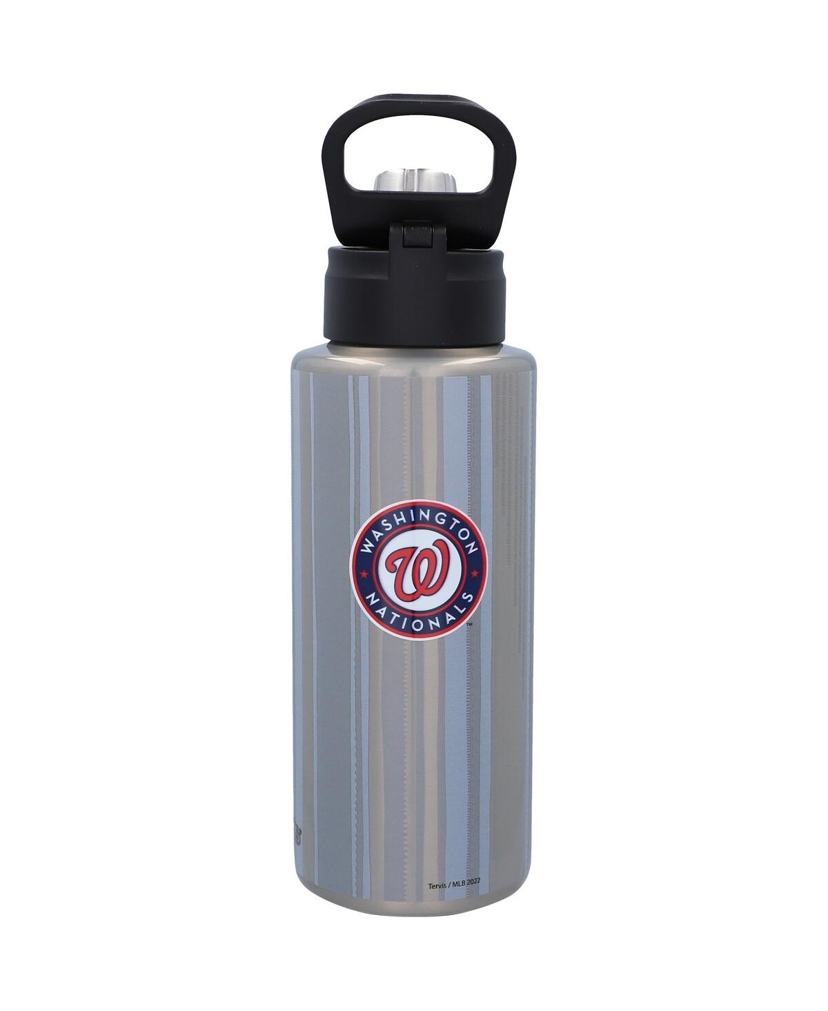 Tervis Tumbler Washington Nationals 32 oz All In Wide Mouth Water Bottle In Red,gray