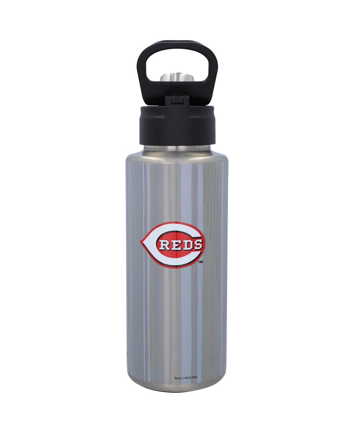 Shop Tervis Tumbler Cincinnati Reds 32 oz All In Wide Mouth Water Bottle In Red,gray