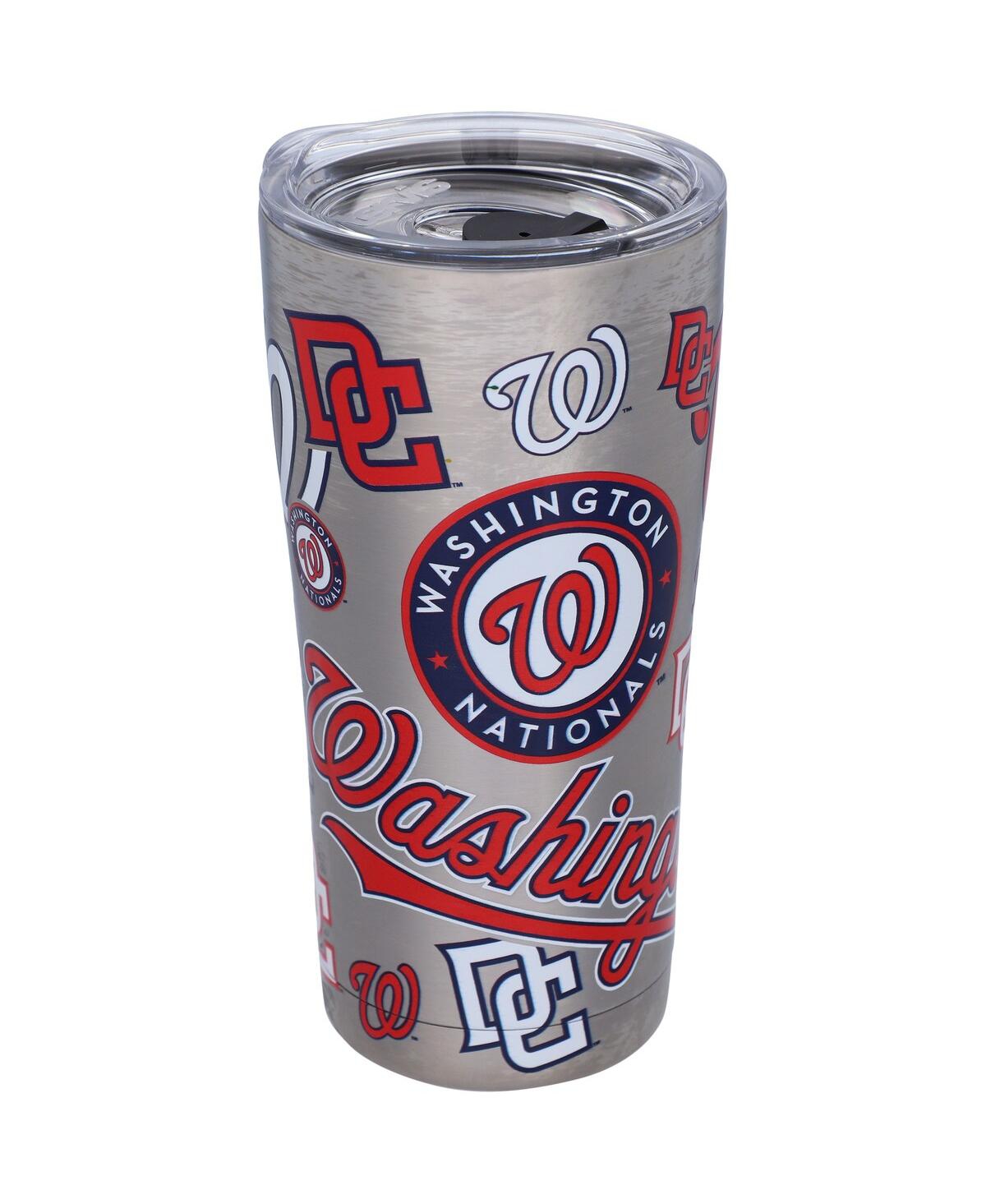 Tervis Tumbler Washington Nationals 20 oz All Over Stainless Steel Tumbler With Slider Lid In Multi