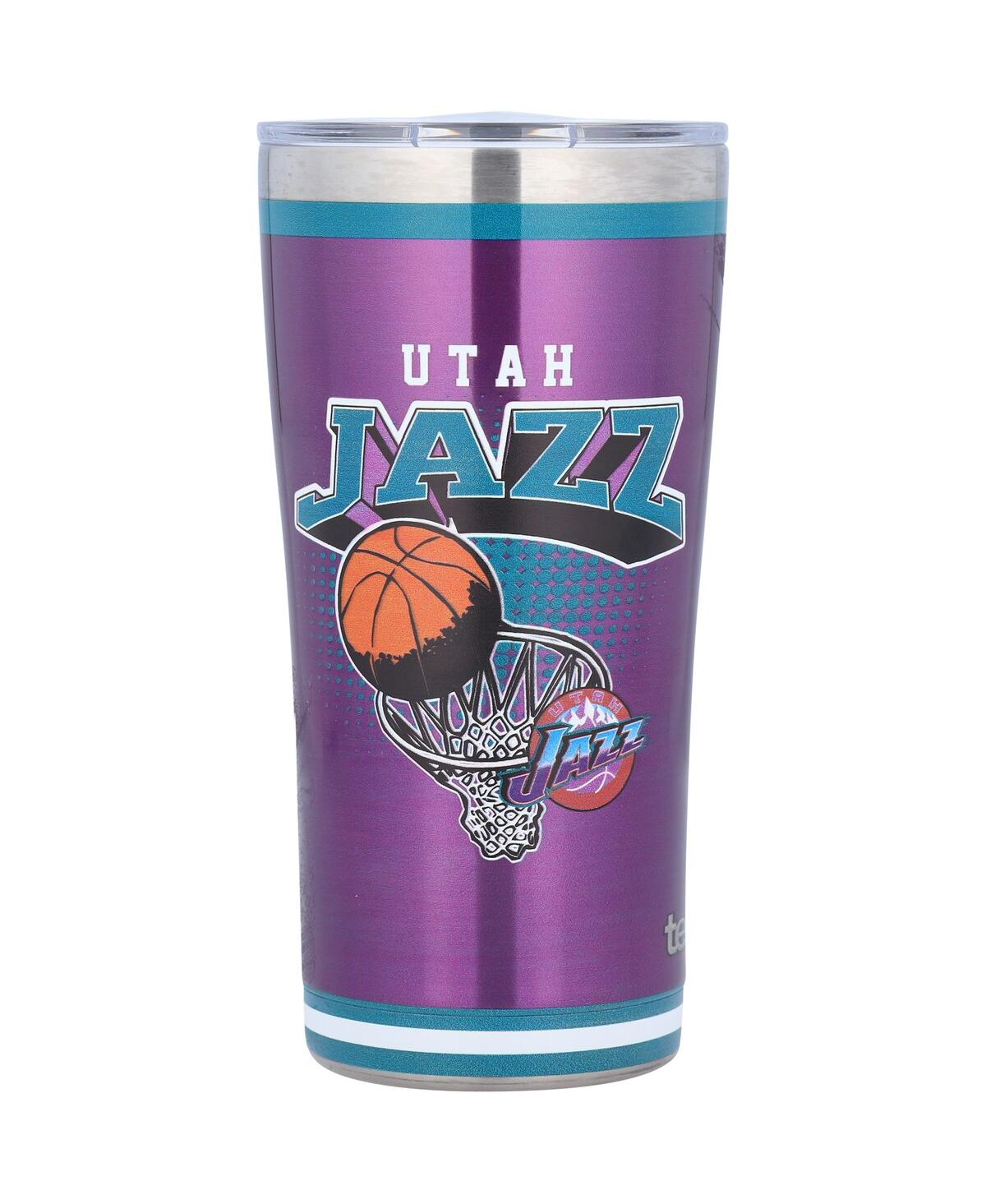 Tervis Tumbler Utah Jazz 20 oz Retro Stainless Steel Tumbler In Purple