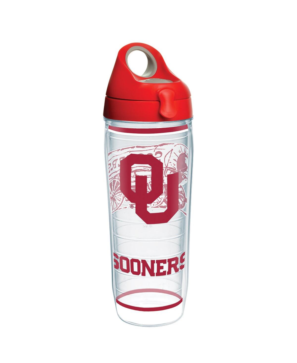Tervis Tumbler Oklahoma Sooners 24 oz Tradition Water Bottle In Clear,red