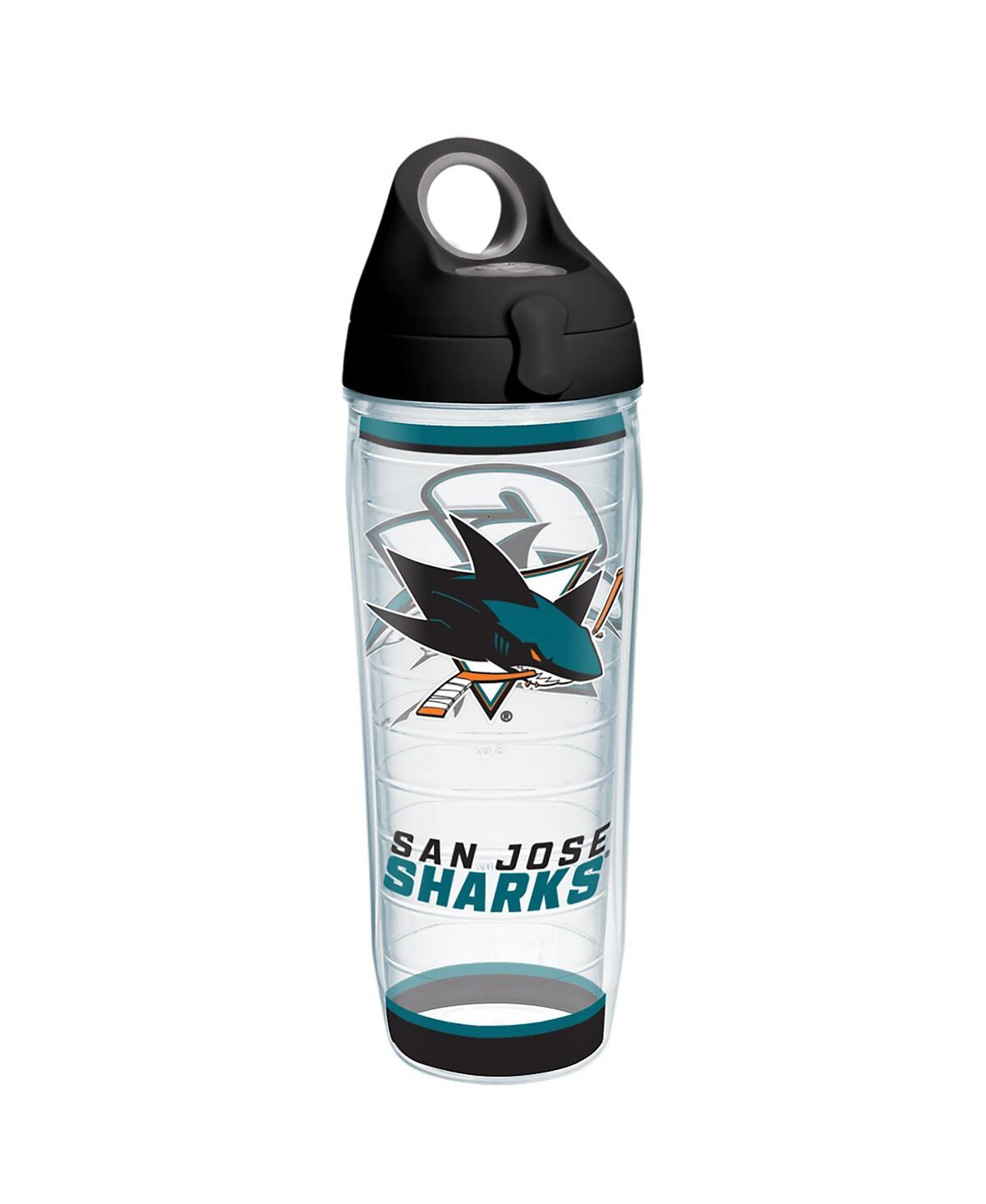 Tervis Tumbler San Jose Sharks 24 oz Tradition Classic Water Bottle In Clear,black
