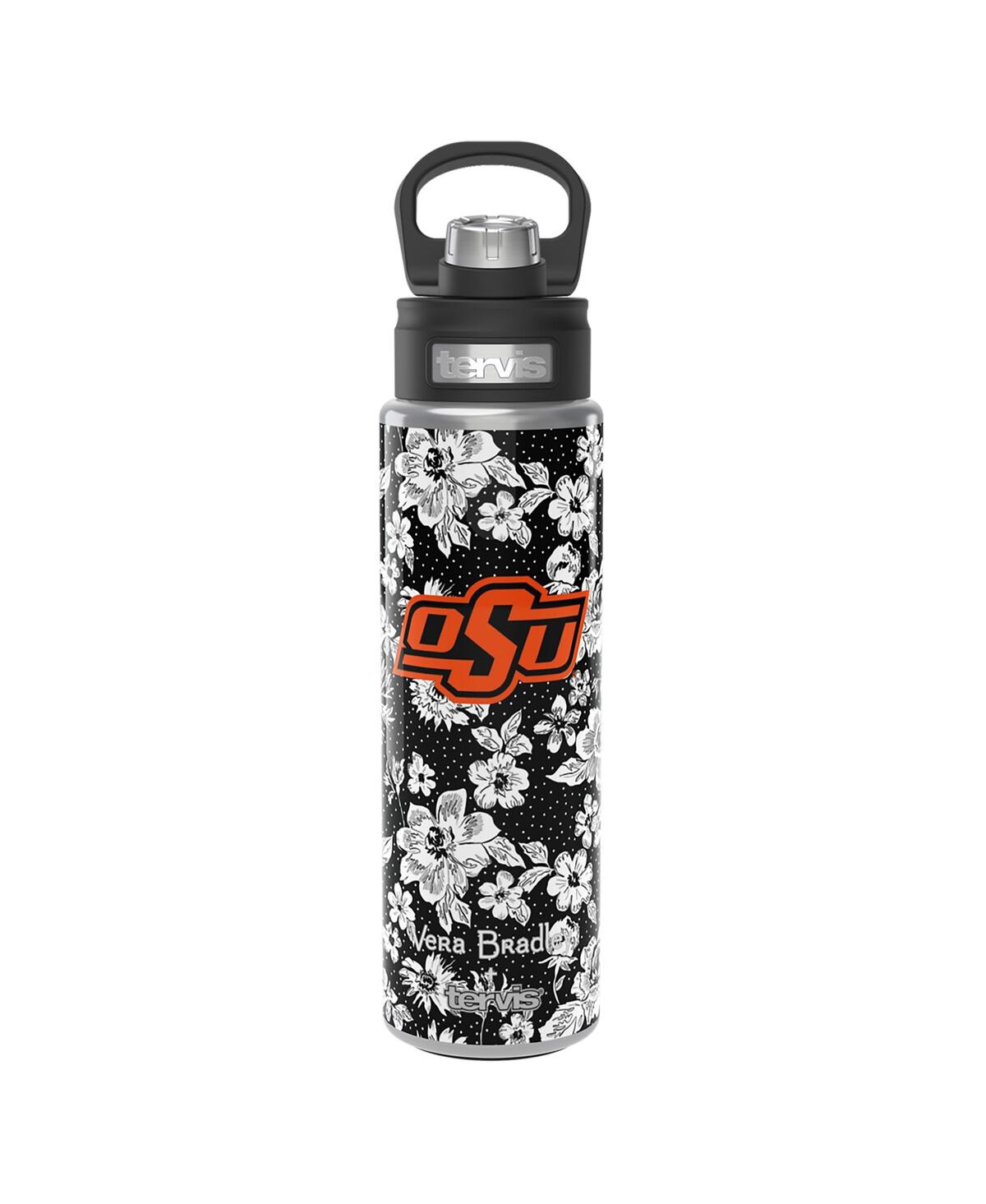 Vera Bradley X Tervis Tumbler Oklahoma State Cowboys 24 oz Wide Mouth Bottle With Deluxe Lid In Black