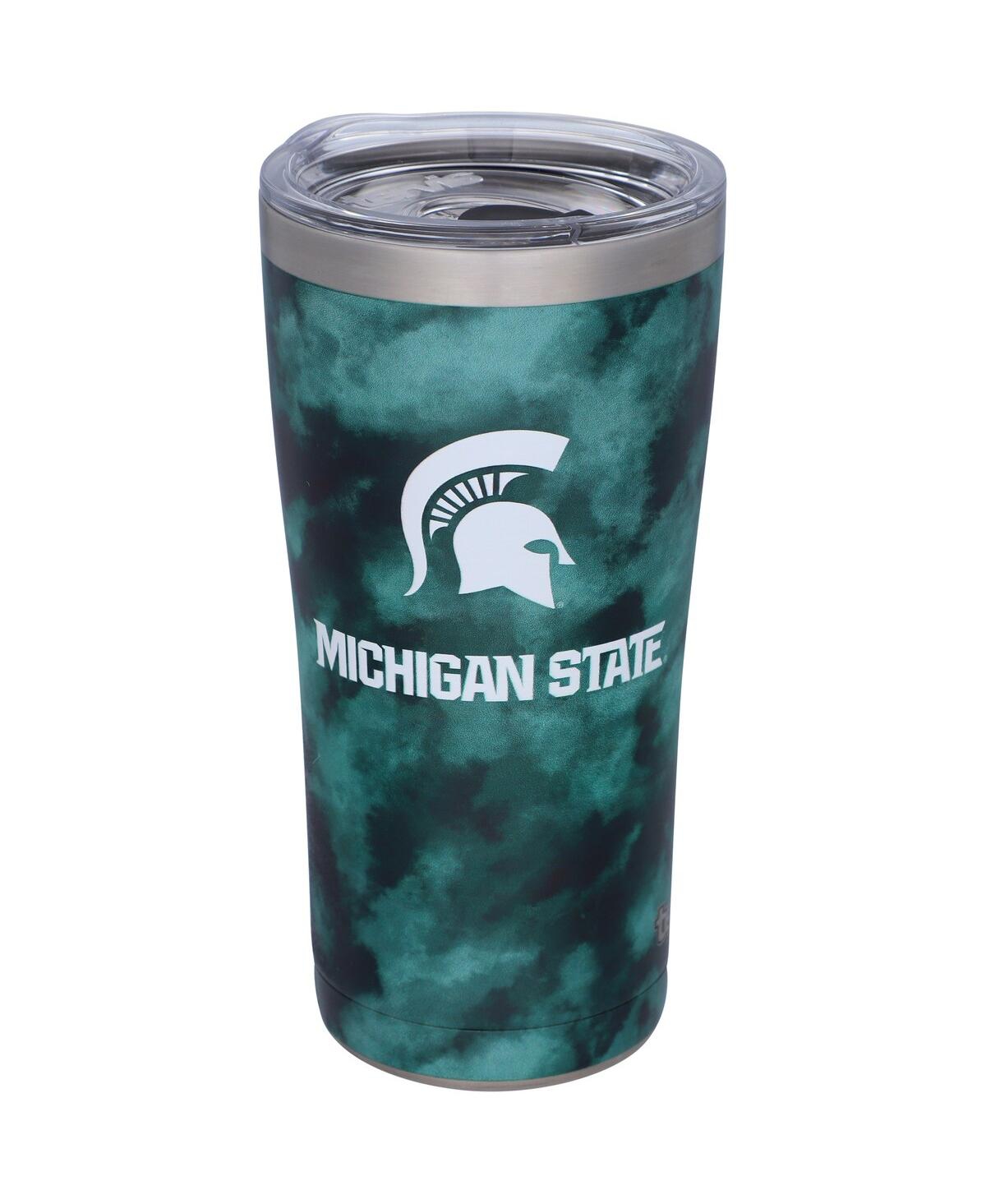Tervis Tumbler Michigan State Spartans 20 oz Tie-dye Stainless Steel Tumbler In Green