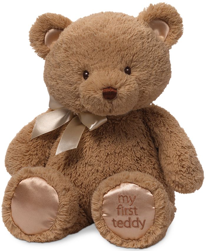 2014 Version Taupe Baby Gund 15" My First Teddy 