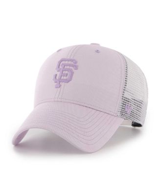 47 Brand San Francisco Giants Pink CLEAN UP Strapback Cap - Macy's