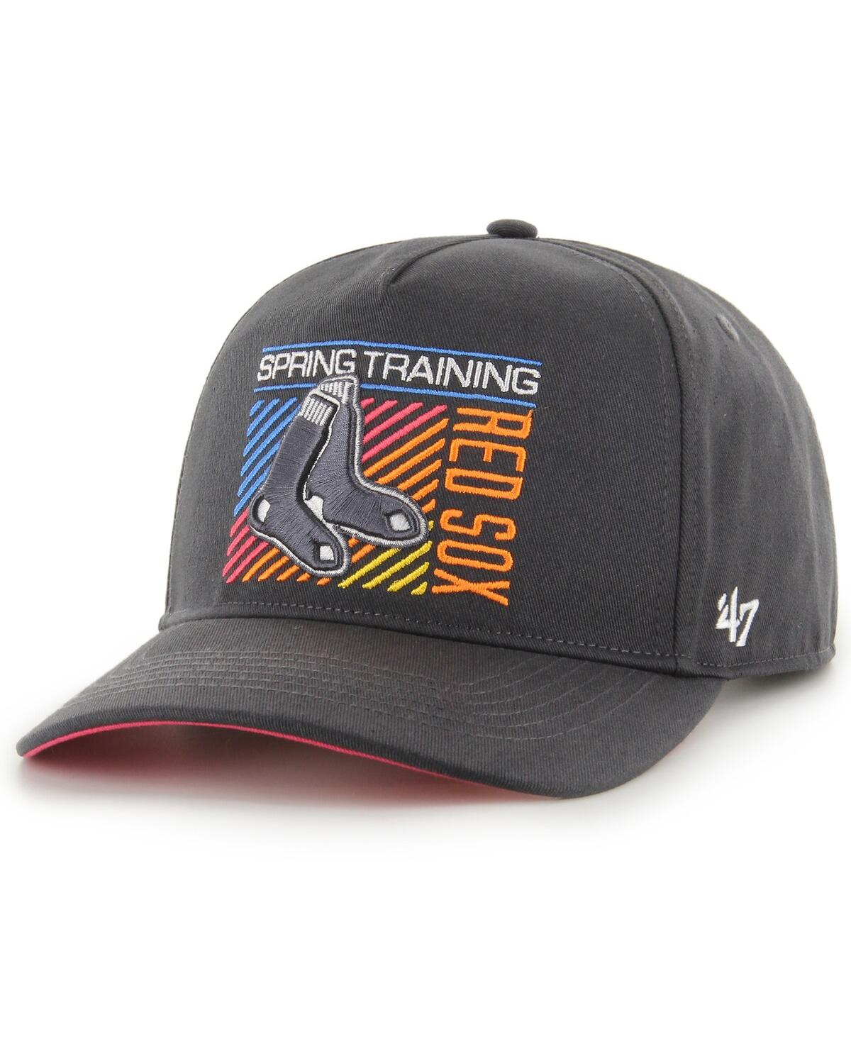 47 Brand Men's ' Charcoal Boston Red Sox 2023 Spring Training Reflex Hitch Snapback Hat In Charcoal