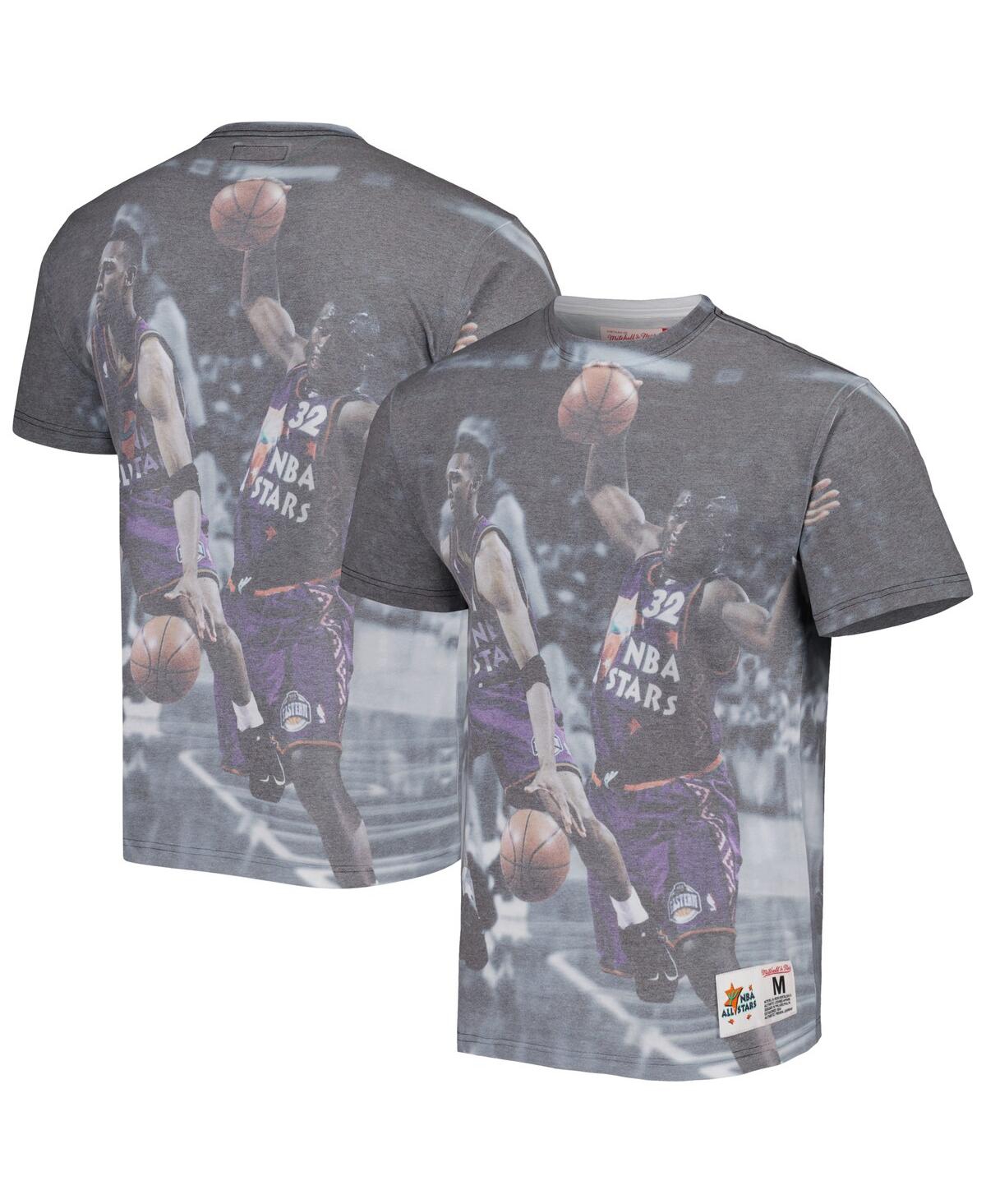 Mitchell & Ness Men's  Orlando Magic Above The Rim Graphic T-shirt In Gray