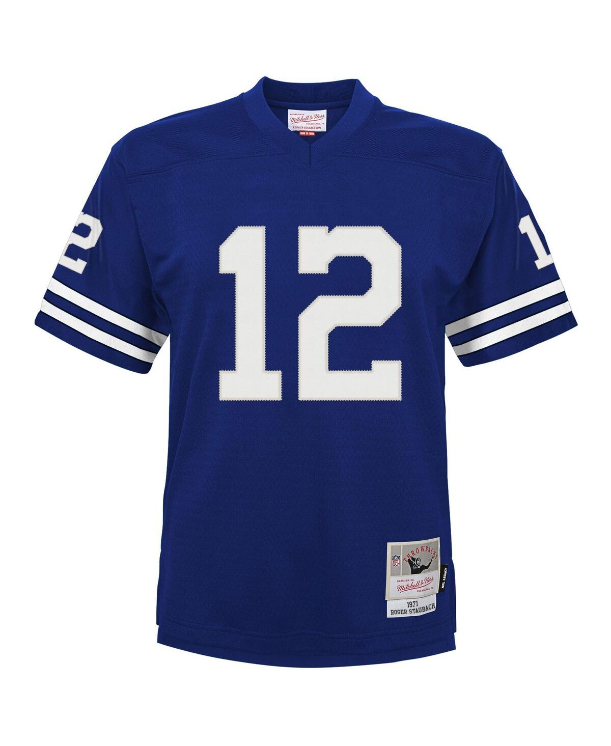 Big Boys and Girls Mitchell & Ness Roger StaubachDallas Cowboys Retired Player Legacy Jersey - Navy
