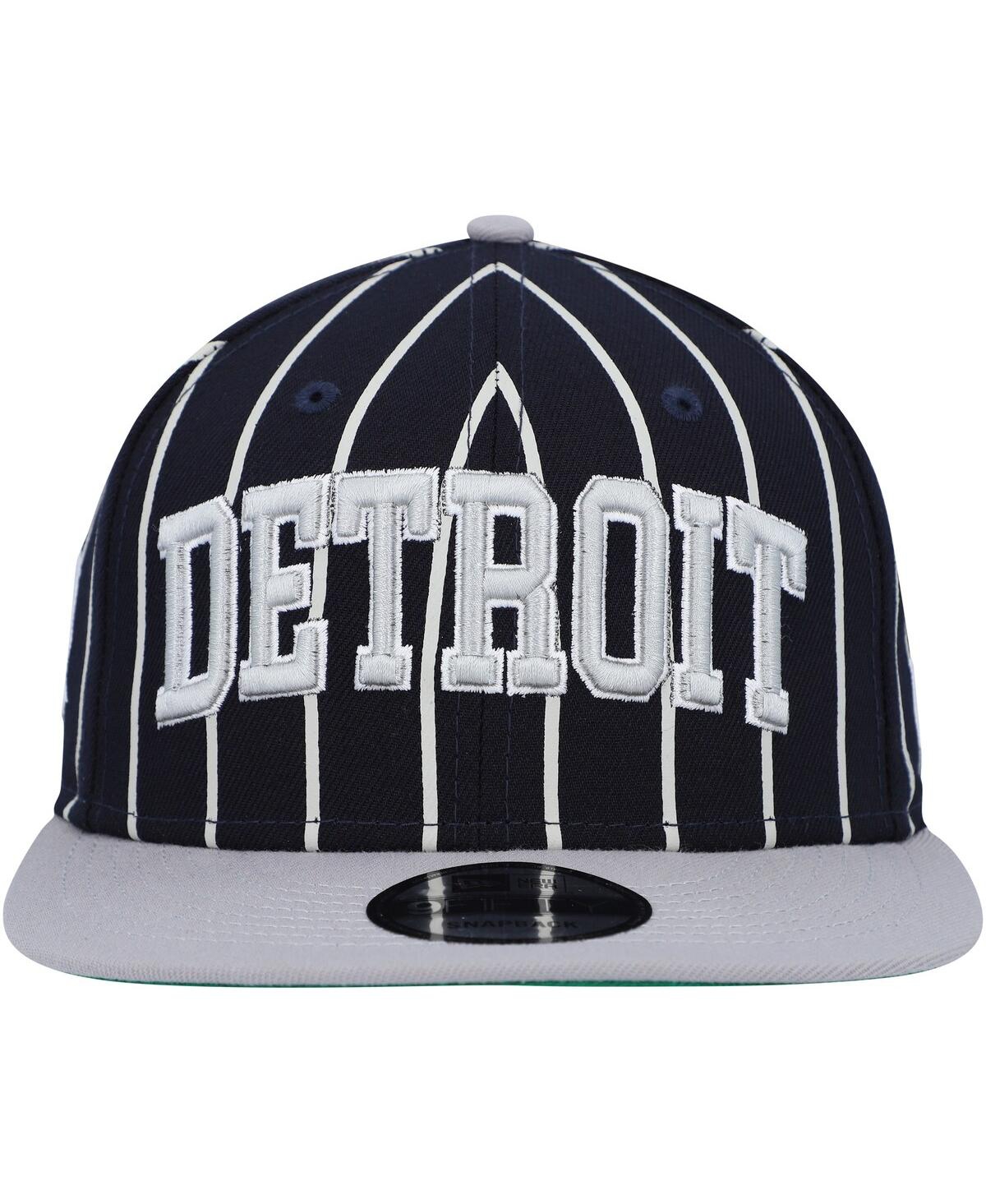 Men's New Era Gray Detroit Tigers City Arch 9FIFTY Snapback Hat - Gray