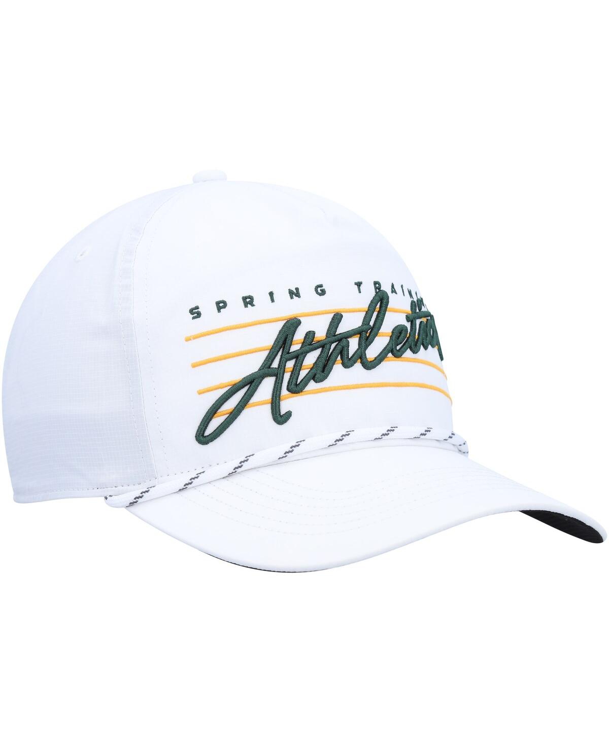 47 Brand Men's ' White Oakland Athletics Downburst Hitch Snapback Hat In White