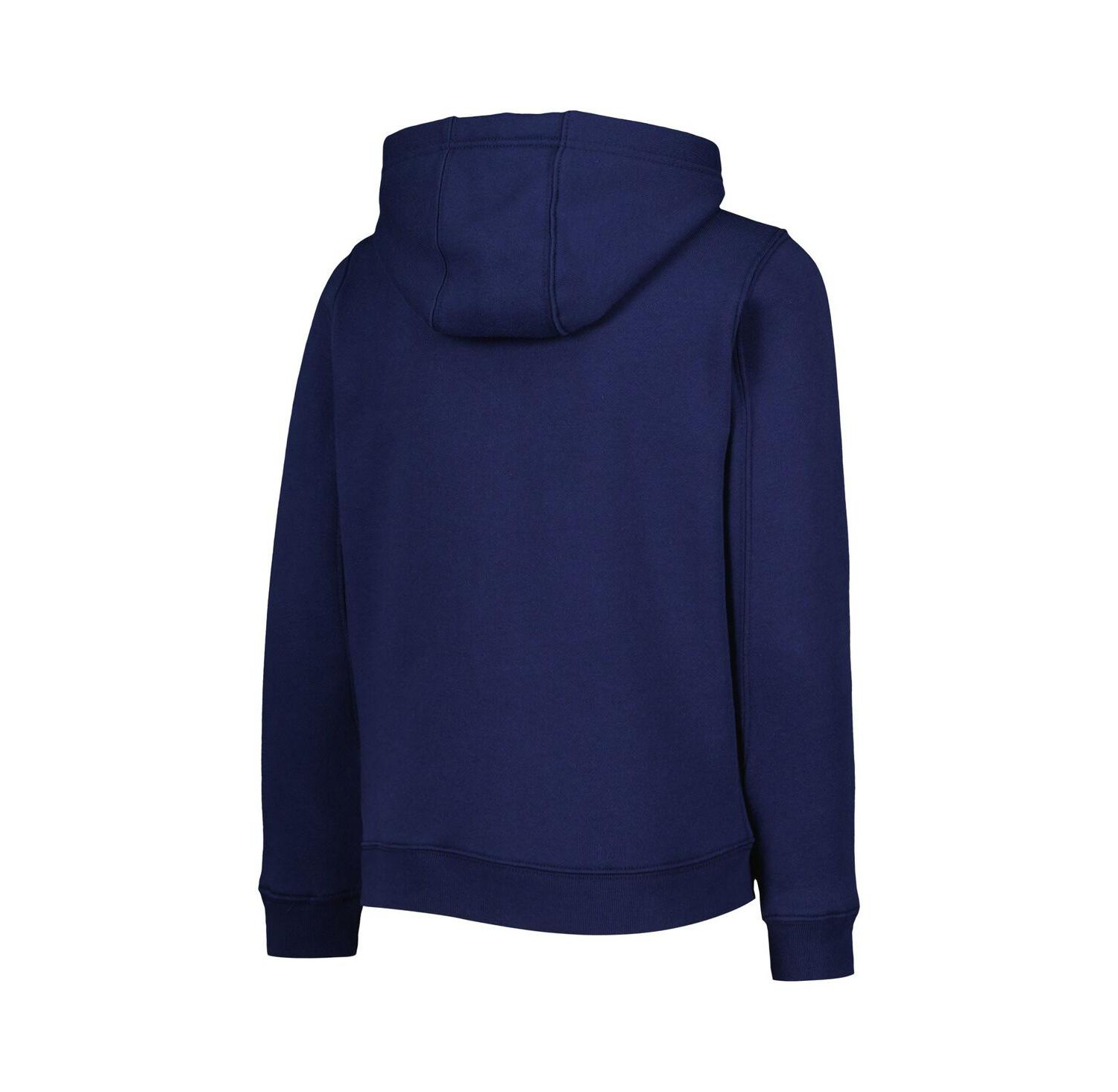 Big Boys and Girls Navy Detroit Tigers Wordmark Full-Zip Fleece Hoodie