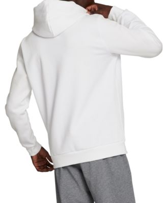 Men's Embroidered Logo Fleece Hoodie