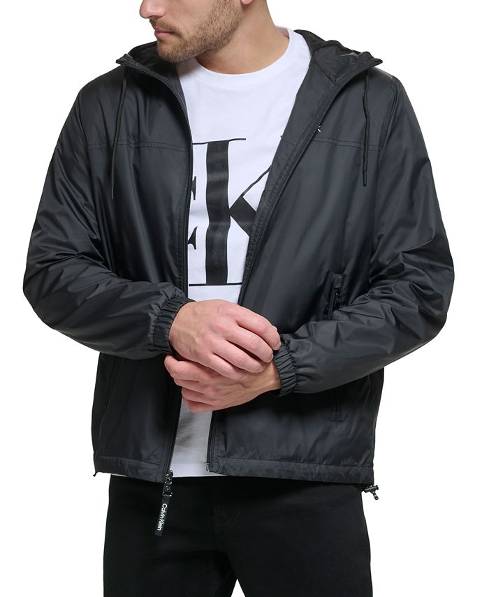 Calvin Klein Men's Polar Fleece Lined Windbreaker - Macy's