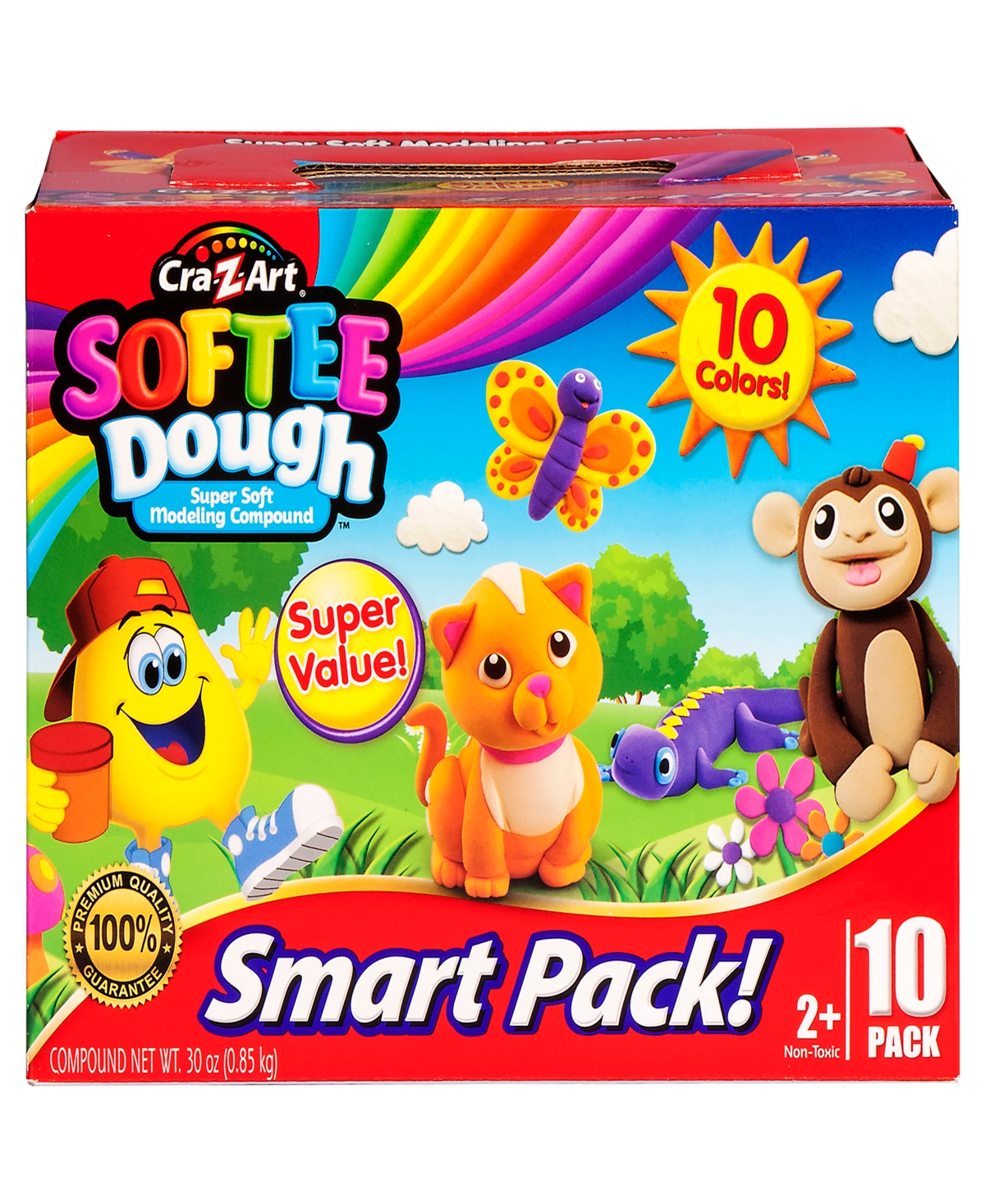 Cra-z-art Babies' Softee Dough Smart Pack In Multi