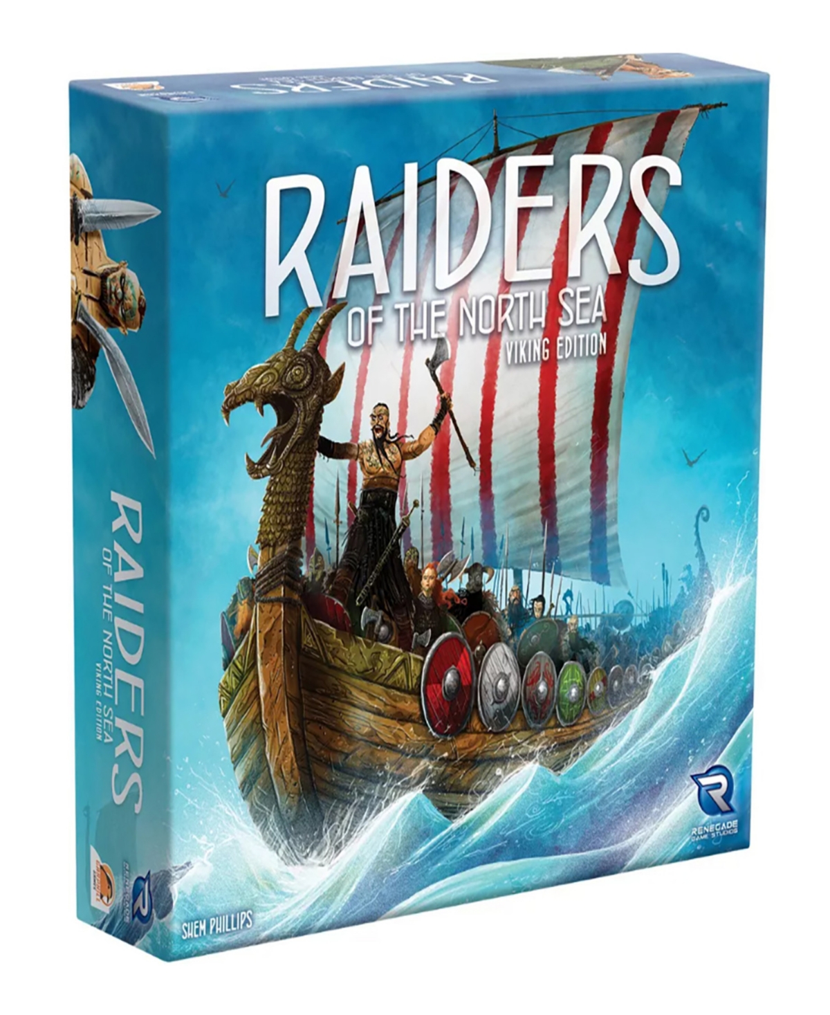 Renegade Game Studios Kids' Raiders Of The North Sea Viking Edition Board Game In Multi