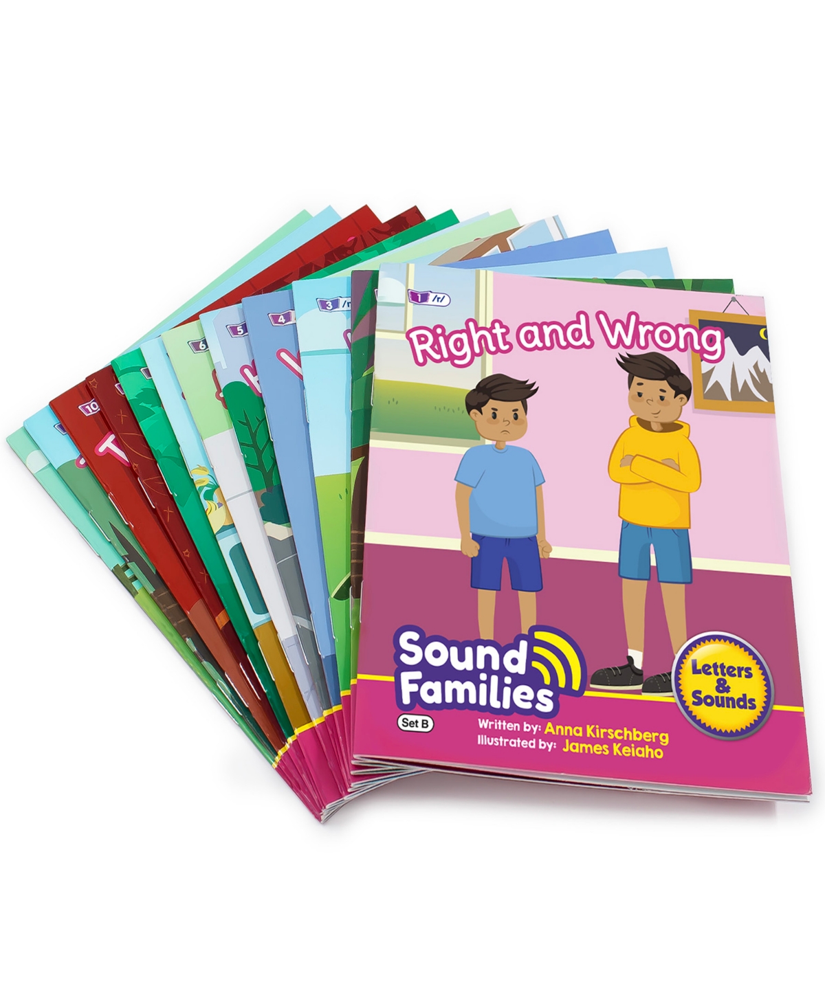Shop Junior Learning Decodable Readers Sound Families Consonants Fiction Phase 5.5 In Multi