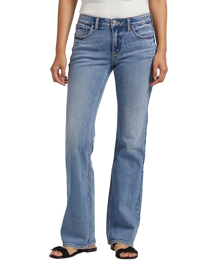Silver Jeans Co. Women's Be Low Low Rise Bootcut Jeans - Macy's