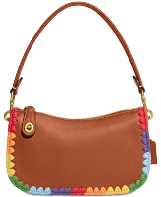 COACH The Coach Originals Pride Crochet Trim Glovetanned