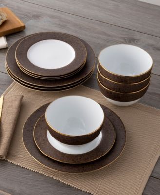 Tozan 12-Piece Dinnerware Set, Service For 4
